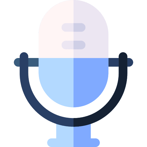 Microphone vintage microphone radio icon