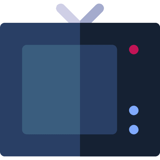 Old tv tv monitor television screen icon