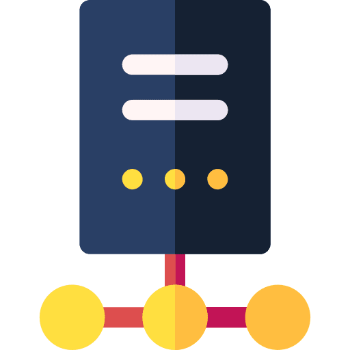 Server ui network storage icon