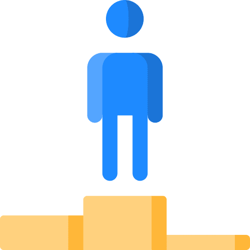 Podium podium customer success winner icon
