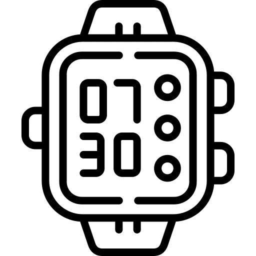 Smartwatch watch wristwatch time icon