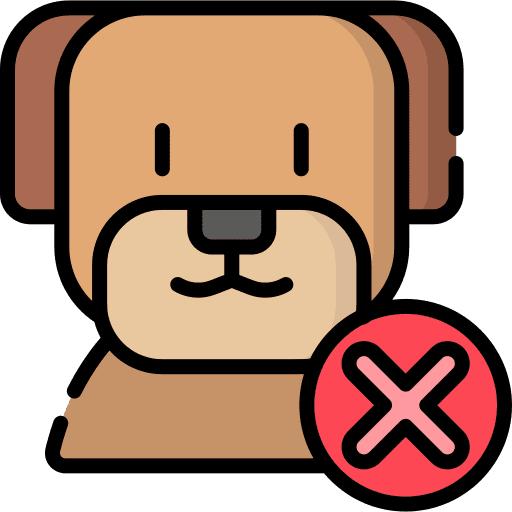 No pets allowed signaling no animals animals icon