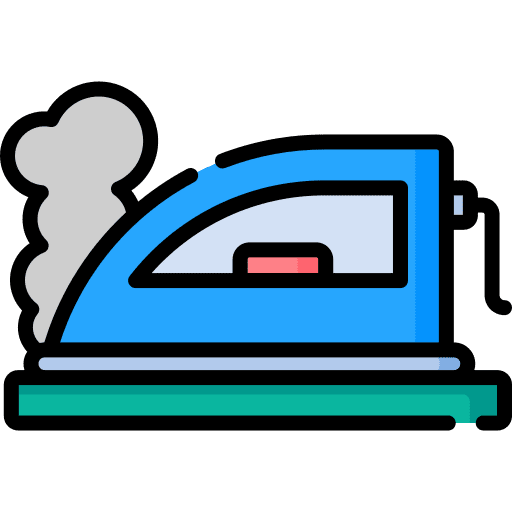 Steam iron electronics laundry steam iron icon
