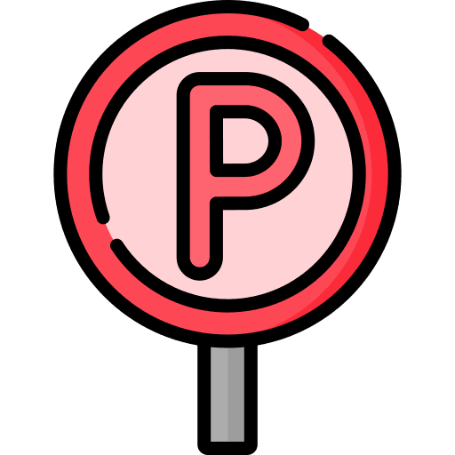 Parking sign automobile car parking sign icon