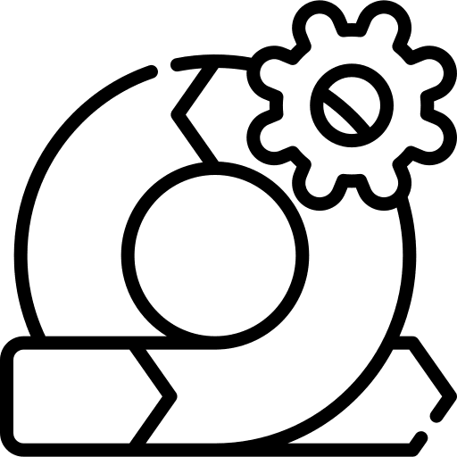 Agile settings time clock icon