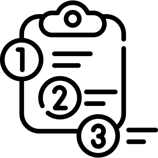 Requirement clipboard step 2 planning icon