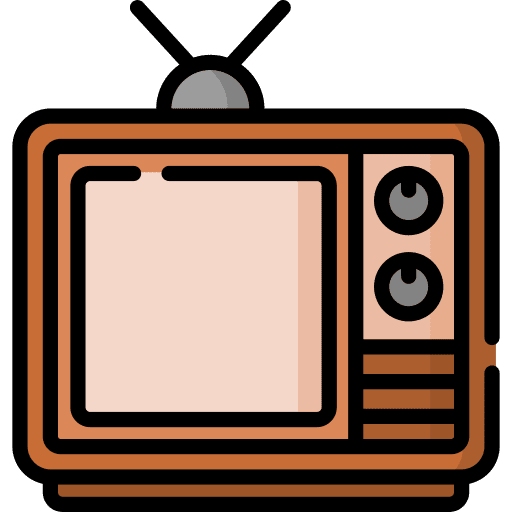 Tv television screen electronics icon