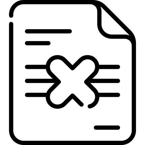 Incomprehension project process files and folders icon