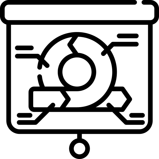 Presentation user methodology business icon