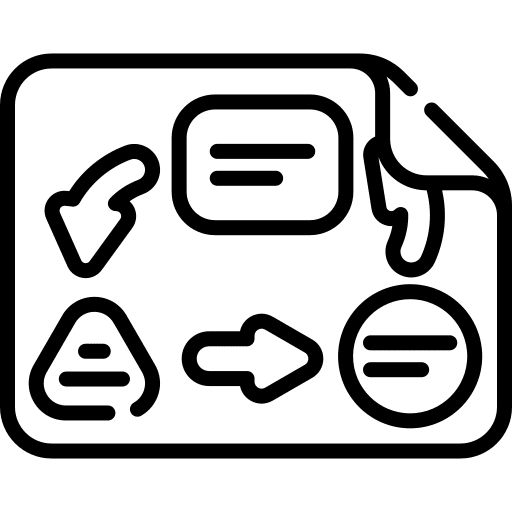 Planning planning stats steps icon