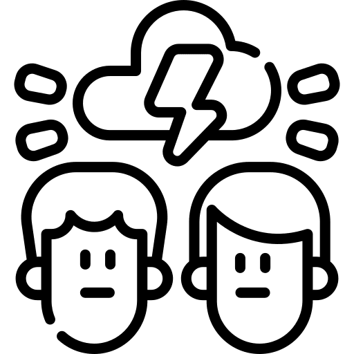 Brainstorm cooperation user collaboration icon