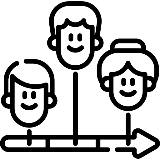 Distribution work duties employees icon