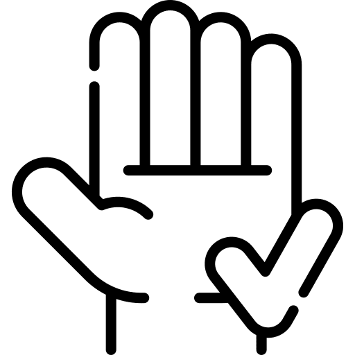 Vote hands and gestures hand democracy icon