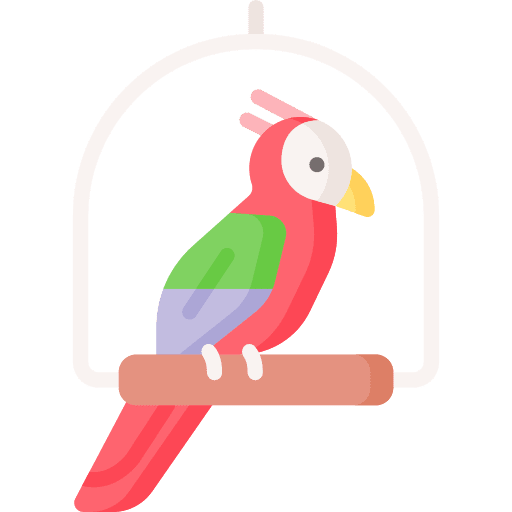 Bird bird animals perch icon