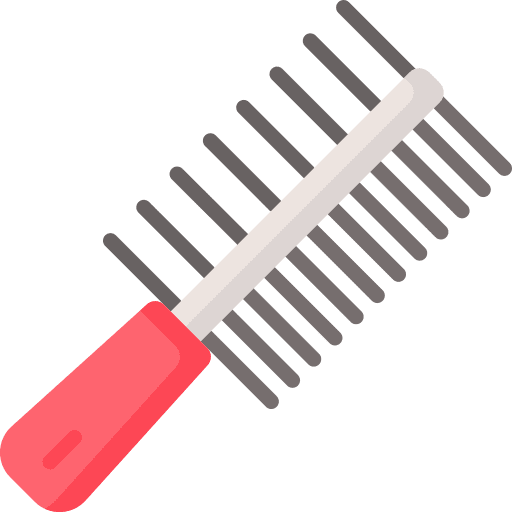 Comb pet comb hairdresser icon