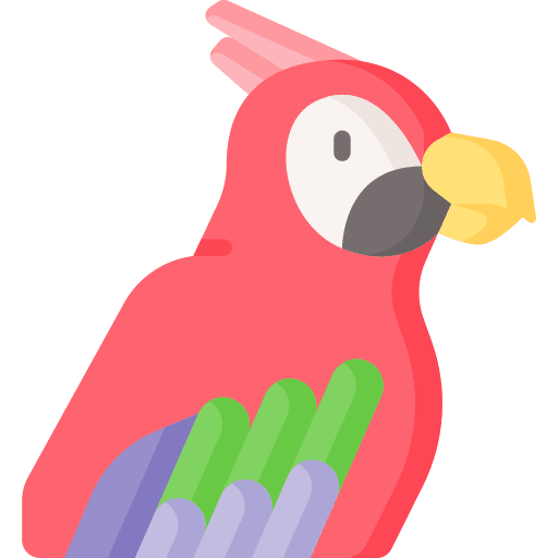 Parrot animal kingdom pets fauna icon
