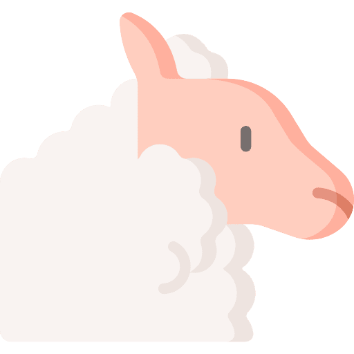 Sheep animals fauna pets icon