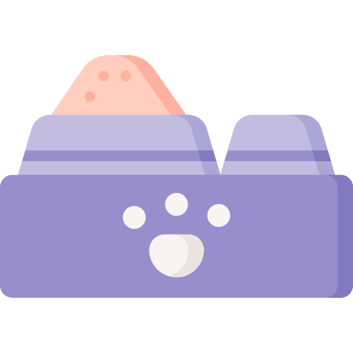 Cat food animals pet food pet bowl icon