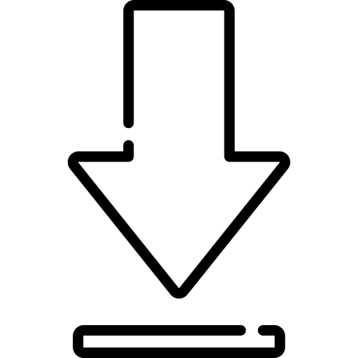 Download downloading button save icon