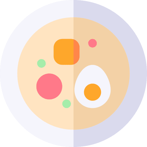 Miso chinese food soup oriental icon