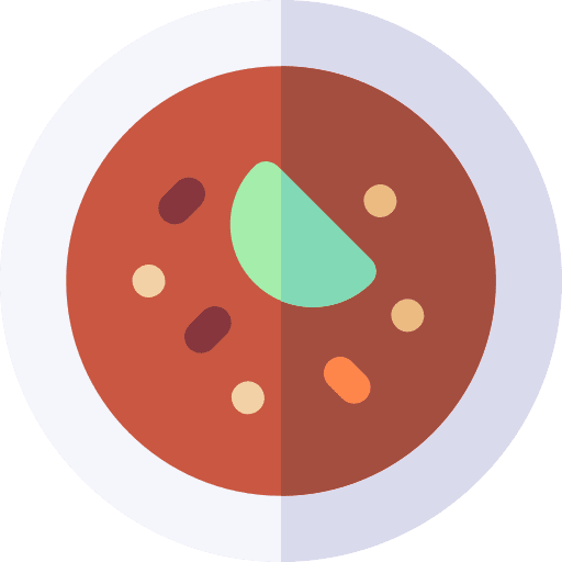 Soup food and restaurant asian soup icon