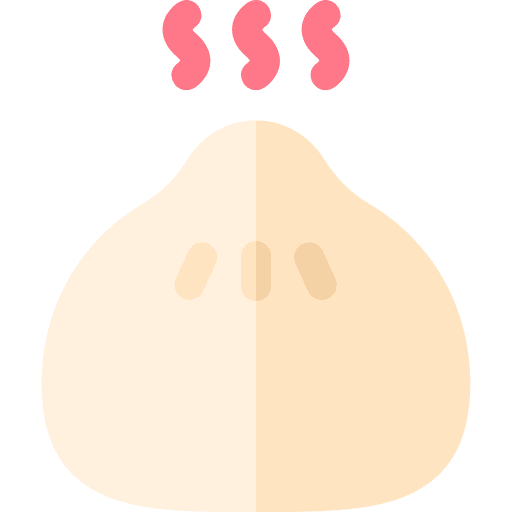 Dumpling asian chinese food food and restaurant icon