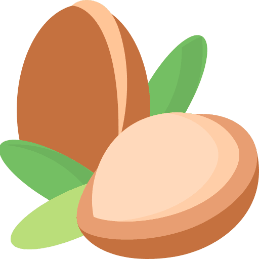 Argan nature botanic farming and gardening icon