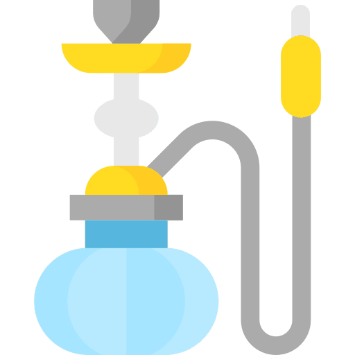 Hookah cultures shisha smoking icon