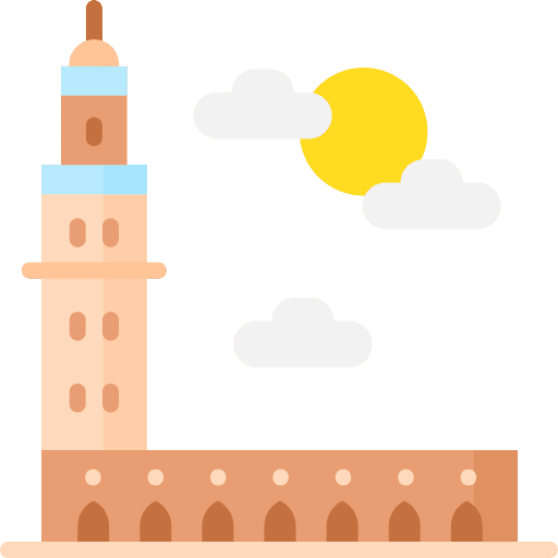 Marrakech menara gardens morocco africa icon