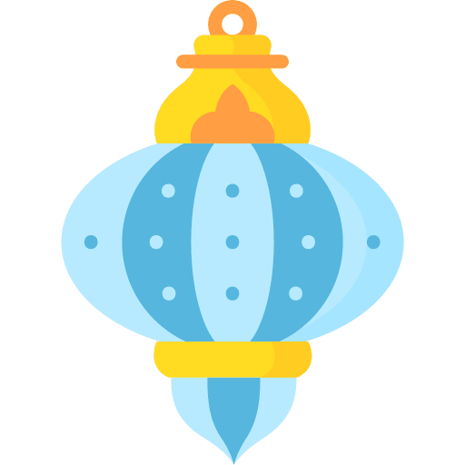 Lamp decor morocco furniture and household icon