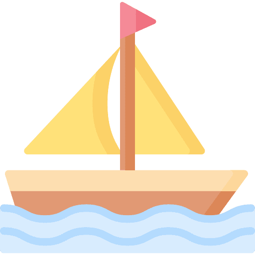 Sailing boat sea ship sailing boat icon