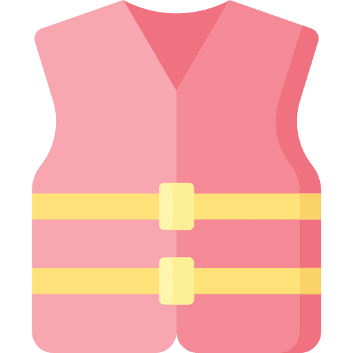 Life jacket protection life jacket life vest icon