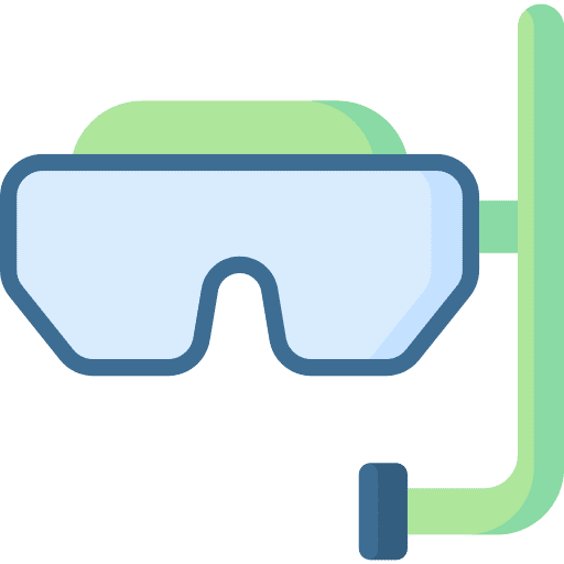 Scuba diving underwater aquatic sports water sports icon