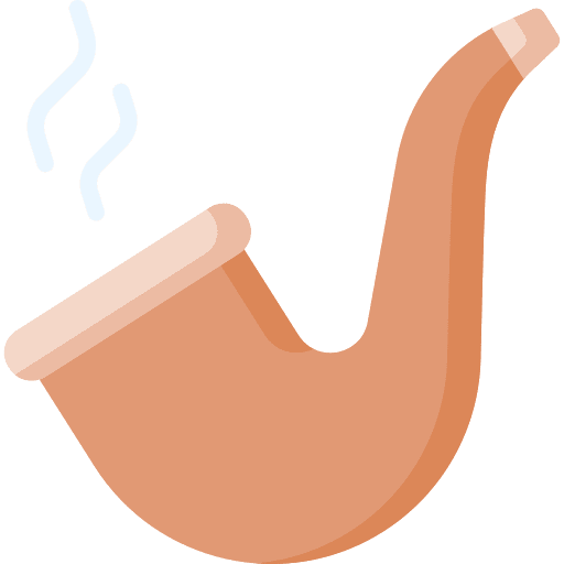 Smoking pipe tobacco miscellaneous smoker icon