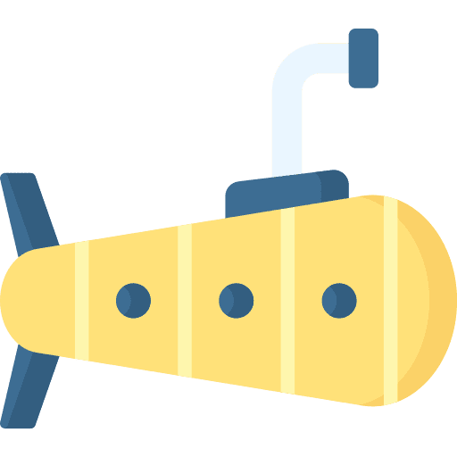 Submarine submarine transportation nautical icon