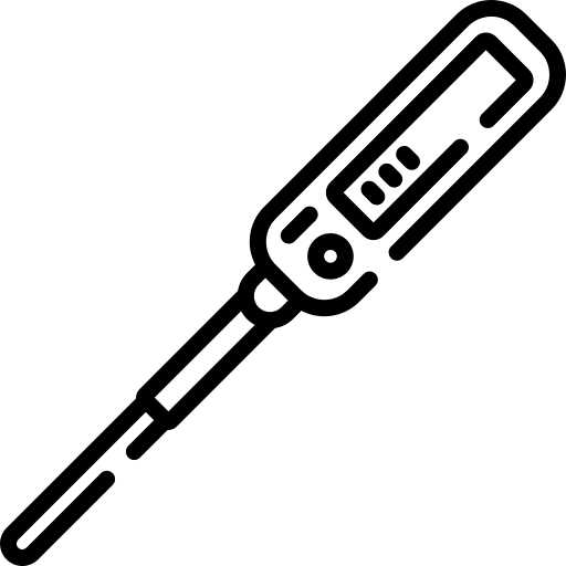 Thermometer thermometer digital experiment icon