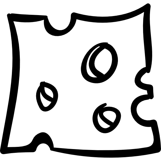 Cheese portion slice cheese portion icon