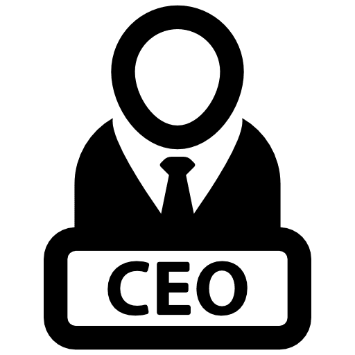 Chief executive officer business ceo manager icon