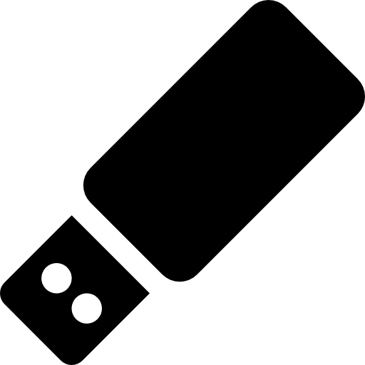 Usb memory silhouette storage device storage pendrive icon