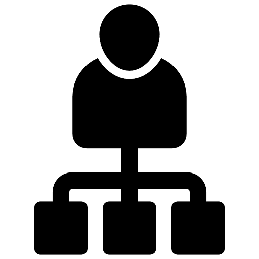 User sharing files silhouette people user silhouette sharing icon