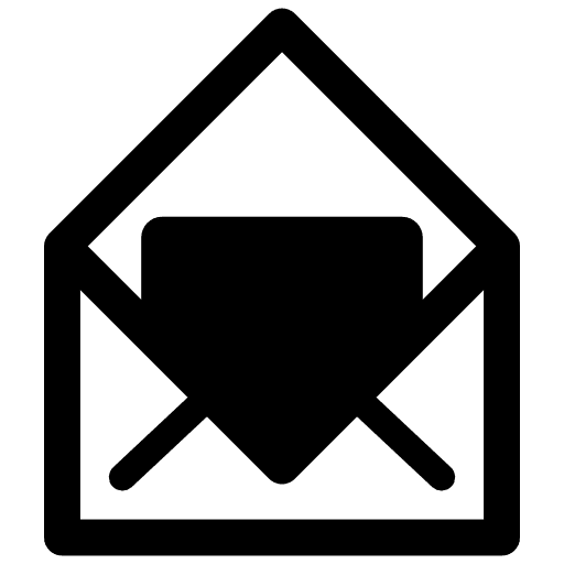 Open mail email mail correspondence icon