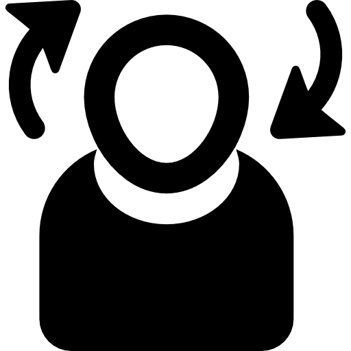 Rethink  think rethink reflection icon