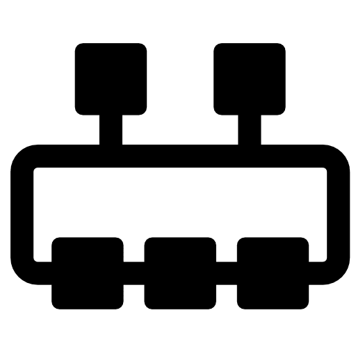 Networking connection interface connection networking icon
