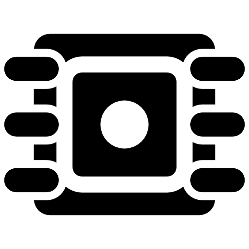 Strongbox bank safe box security icon