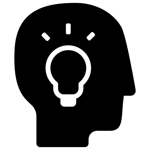 New idea creative interface user icon