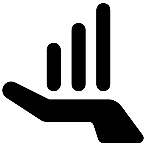 Ascendant graph business bars graphic statistics icon