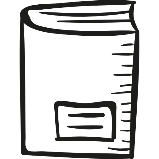 Draw book books reading education icon