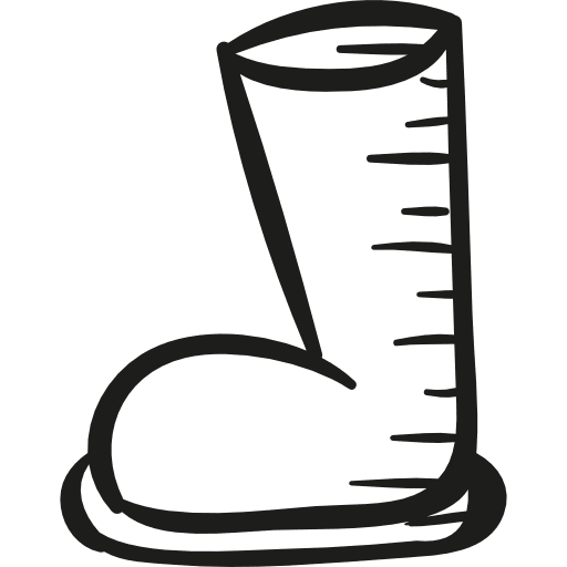 Draw boot boot shoe fashion icon