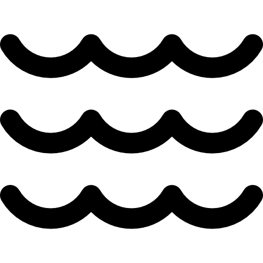 Flood river weather inundation icon