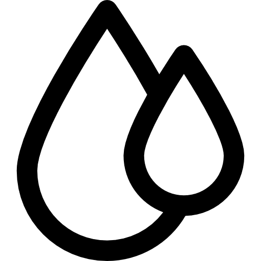 Pour rain raindrops climate raining icon